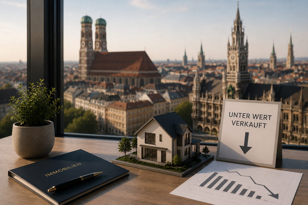 Warum derzeit viele Immobilien in München unter Wert verkauft werden
